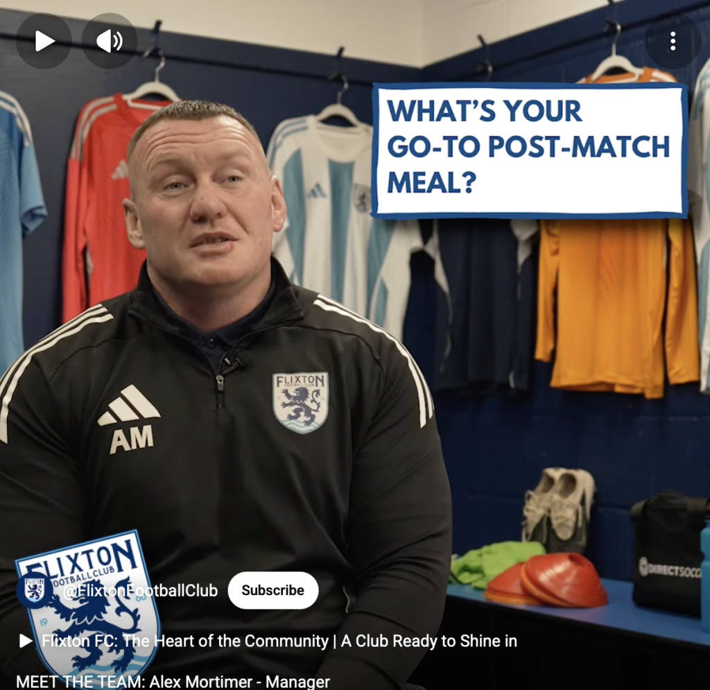 Flixton FC – Meet The Team Video Series