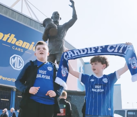 Cardiff City FC – Family Stand Matchday Experience Campaign